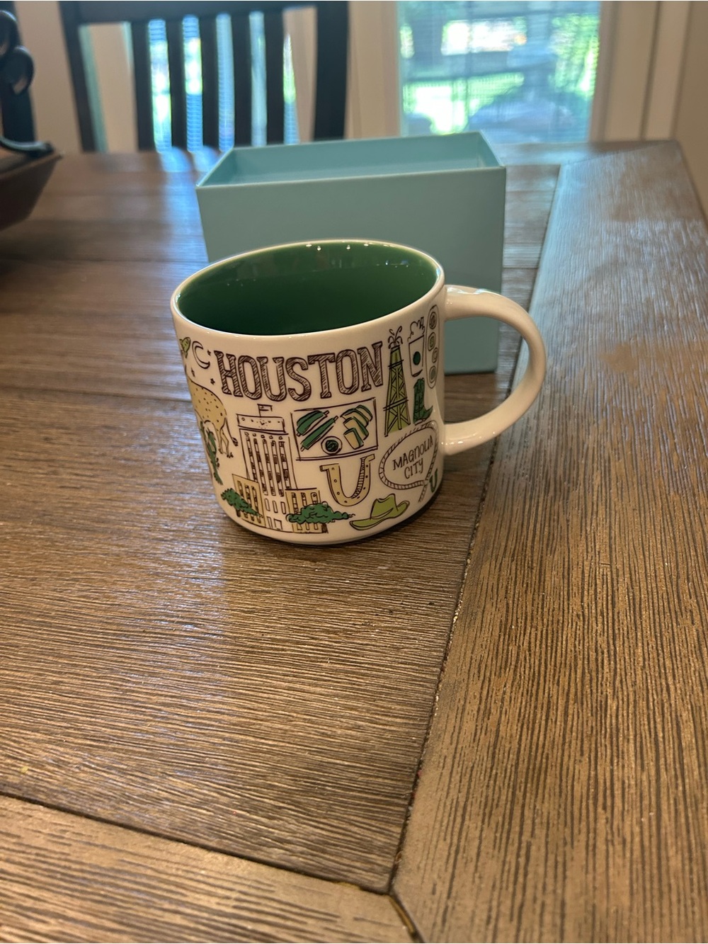 Starbuck "Been There Series "Houston coffee cup..